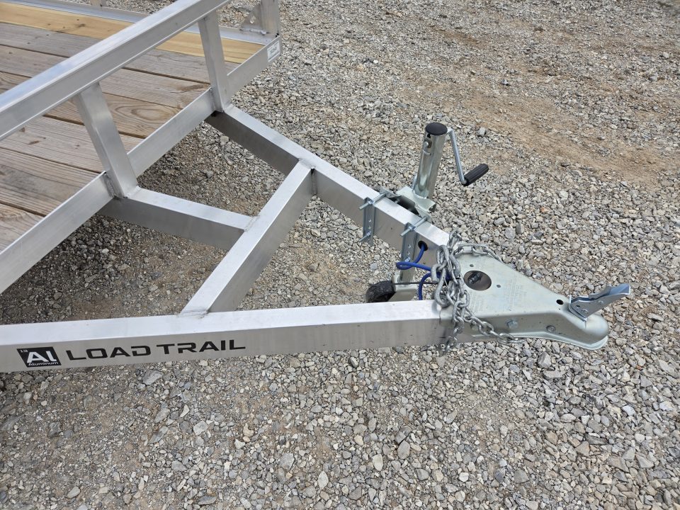 New 2027 Load Trail 77X12 SINGLE 3.5K ALUMINUM UTILITY W/BI-FOLD GATE & SPARE