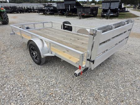 New 2027 Load Trail 77X12 SINGLE 3.5K ALUMINUM UTILITY W/BI-FOLD GATE & SPARE