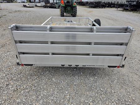 New 2027 Load Trail 77X12 SINGLE 3.5K ALUMINUM UTILITY W/BI-FOLD GATE & SPARE