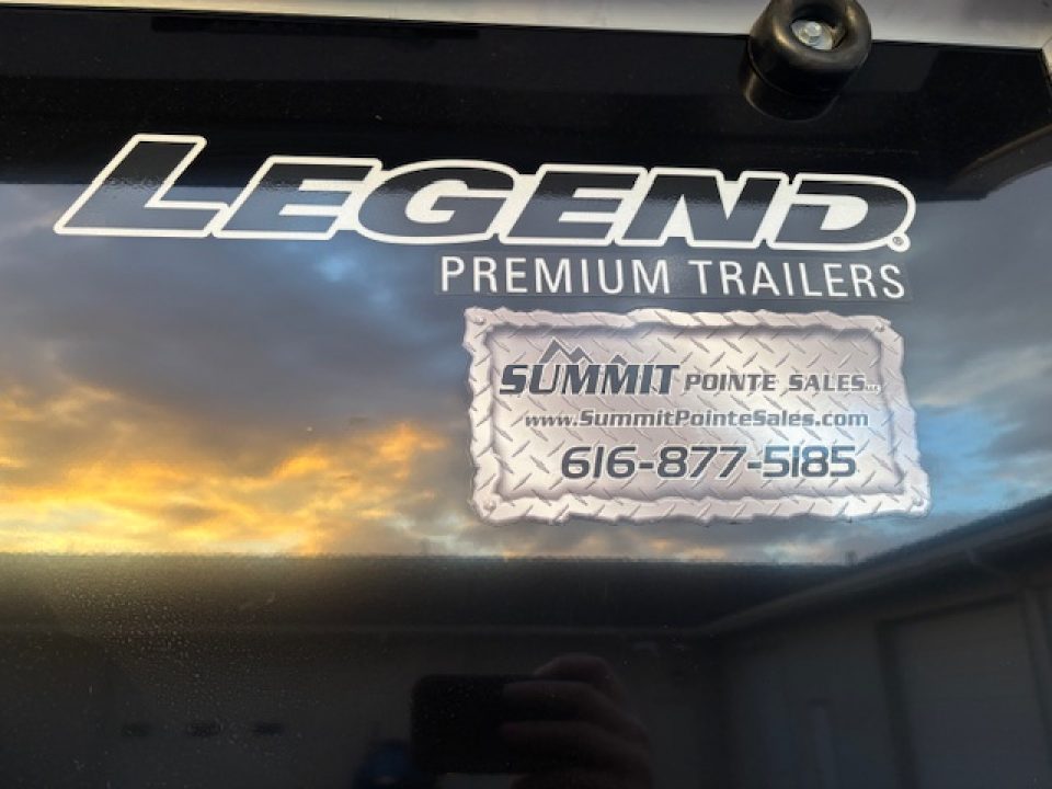 New 2027 Legend Trailers 7.5x29 Explorer Snow/ATV Enclosed Trailer