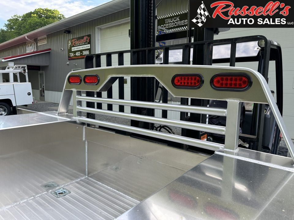 New Martin Truck Bodies Aluminum Gooseneck Service Body DRW 8' SMOOTH APPEARANCE Gooseneck Bodies