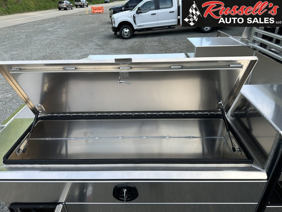 New Martin Truck Bodies Aluminum Gooseneck Service Body DRW 8' SMOOTH APPEARANCE Gooseneck Bodies