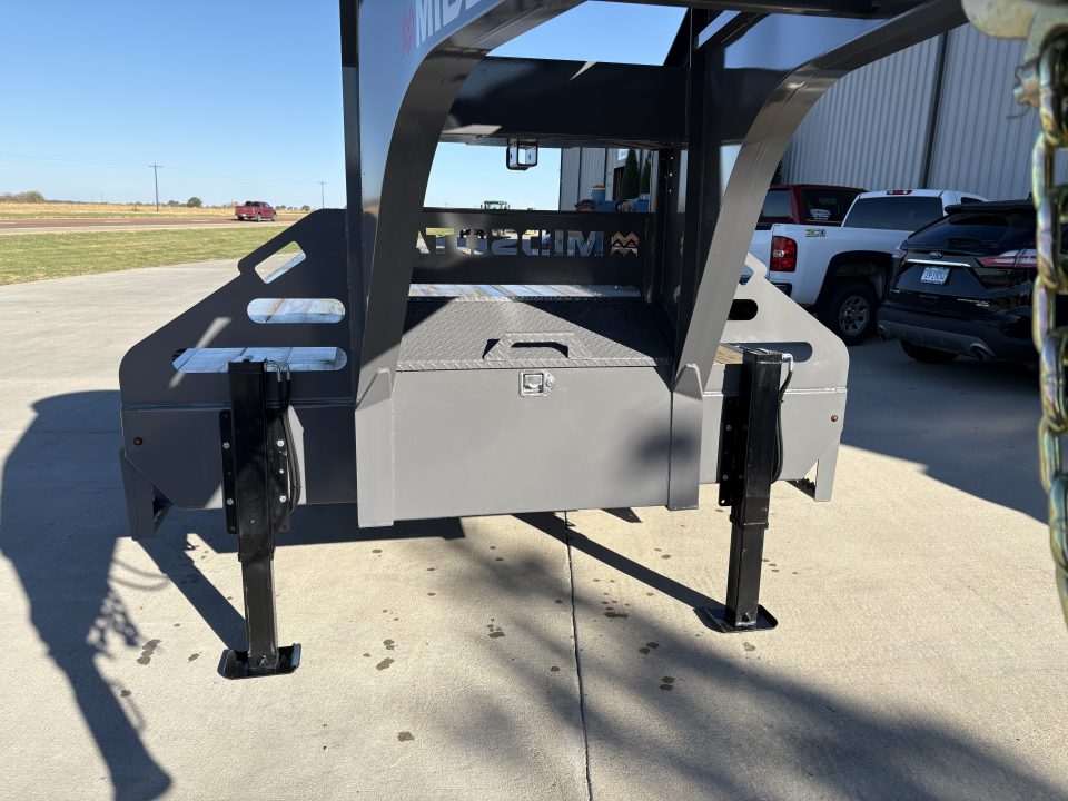 New 2027 Midsota FBHB3612-259G Hydraulic Tail Goosneck Deckover Trailer
