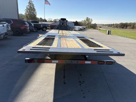 New 2027 Midsota FBHB3612-259G Hydraulic Tail Goosneck Deckover Trailer