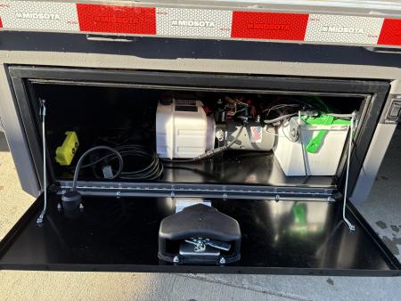 New 2027 Midsota FBHB3612-259G Hydraulic Tail Goosneck Deckover Trailer