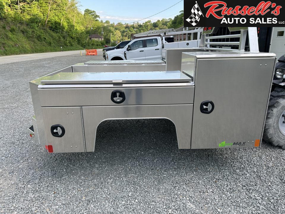 New Martin Truck Bodies Aluminum Gooseneck Service Body DRW 8' SMOOTH APPEARANCE Gooseneck Bodies