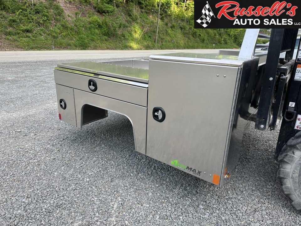New Martin Truck Bodies Aluminum Gooseneck Service Body DRW 8' SMOOTH APPEARANCE Gooseneck Bodies