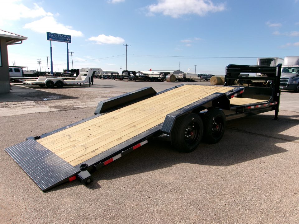 New 2027 Load Trail 83x24 GN Split Tilt w/ 8k axles (16+8)