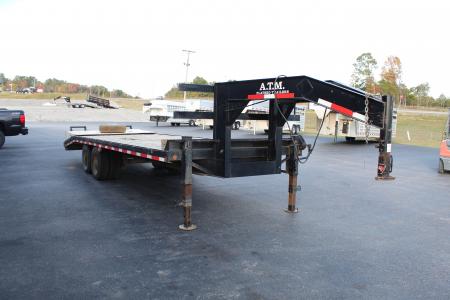 Consignment 2003 Albright Trailer GOOSENECK Equipment Trailer