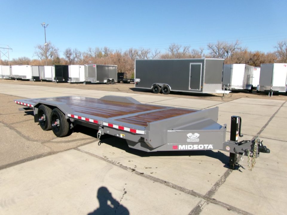 New 2027 Midsota TBWB22-BP-176 Equipment Trailer