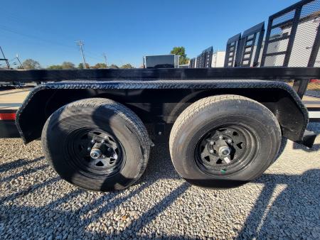 New 2027 Sure-Trac 7x18 Tube Top 10K Utility Trailer