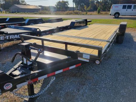 New 2027 Sure-Trac 7x18+4 Tilt Bed Equipment Trailer
