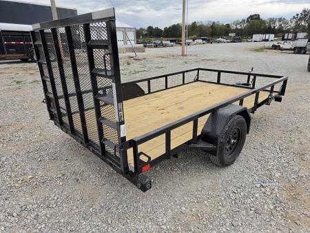 New 2027 Load Trail 77X12 SINGLE 3.5K TUBE TOP UTILITY W/4' SPRING GATE