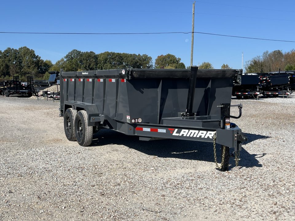 New 2027 Lamar Dump Trailer | 83" x 14' | 14K GVWR