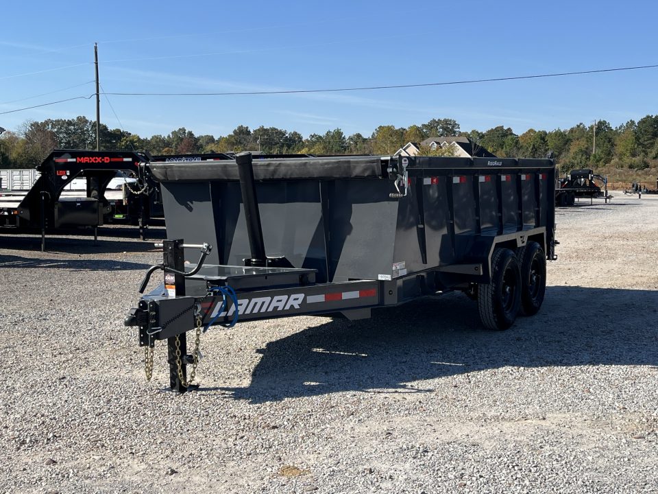New 2027 Lamar Dump Trailer | 83" x 14' | 14K GVWR