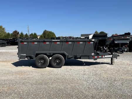 New 2027 Lamar Dump Trailer | 83" x 14' | 14K GVWR