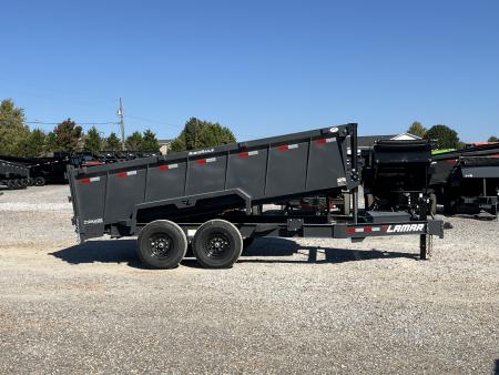 New 2027 Lamar Dump Trailer | 83" x 14' | 14K GVWR