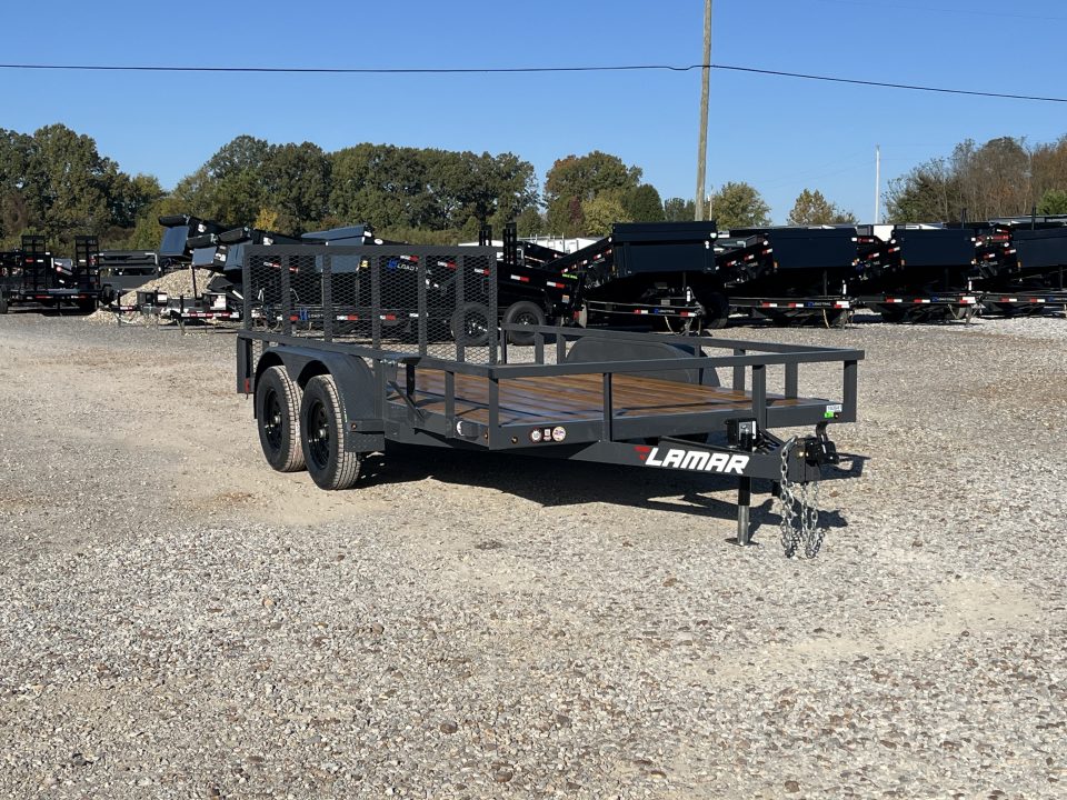 New 2027 Lamar Utility Trailer | 83" x 14' | 7K GVWR