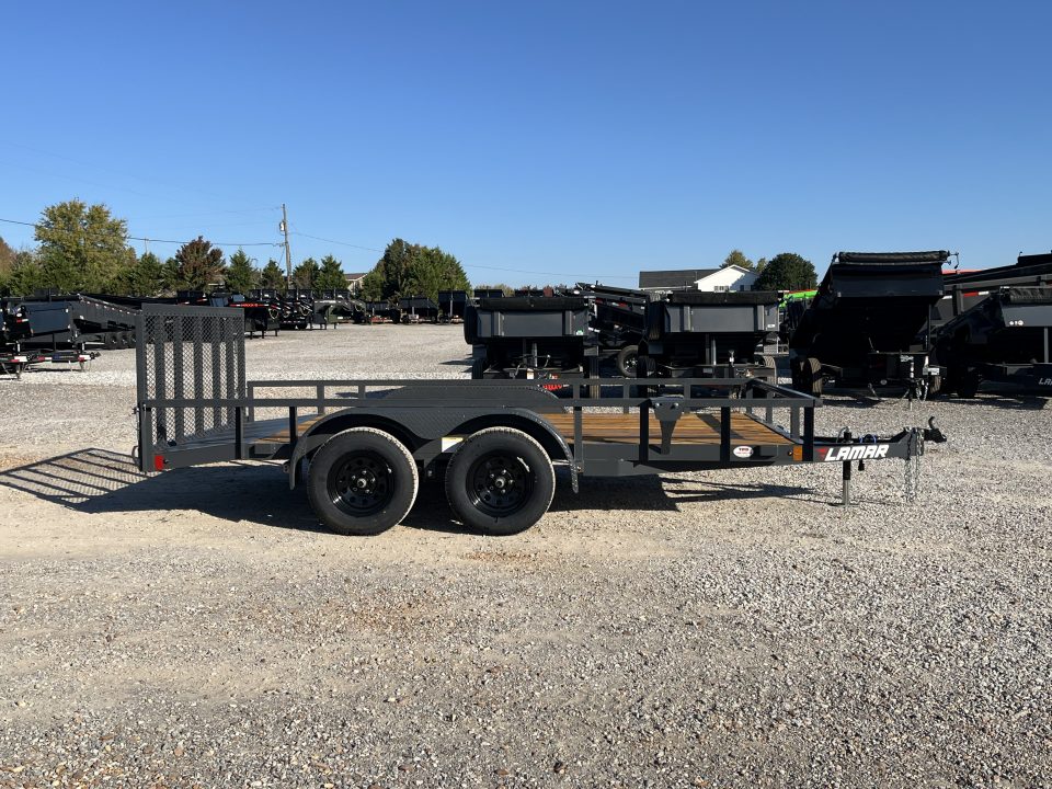 New 2027 Lamar Utility Trailer | 83" x 14' | 7K GVWR