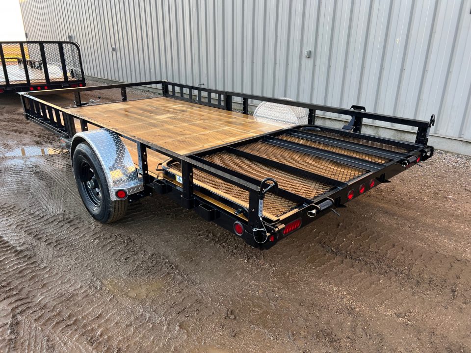 New 2027 PJ Trailers 14' ATV Utility U8 5K Axle Utility Trailer