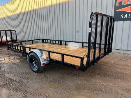 New 2027 PJ Trailers 14' ATV Utility U8 5K Axle Utility Trailer