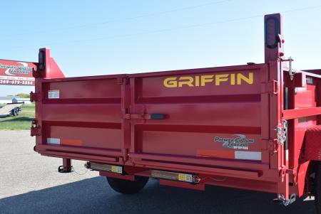 New 2027 Griffin Trailers 7x14 14K Telescoping Cylinder Dump Trailer