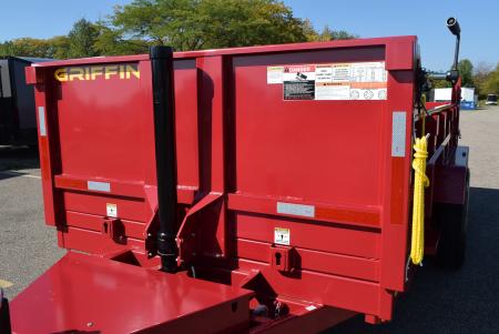 New 2027 Griffin Trailers 7x14 14K Telescoping Cylinder Dump Trailer