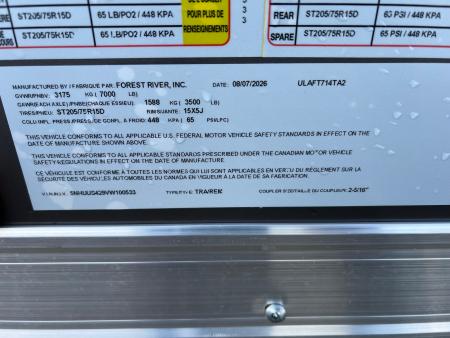 New 2027 US Cargo 7.5 x 14 UTV Enclosed Trailer Cargo / Enclosed Trailer
