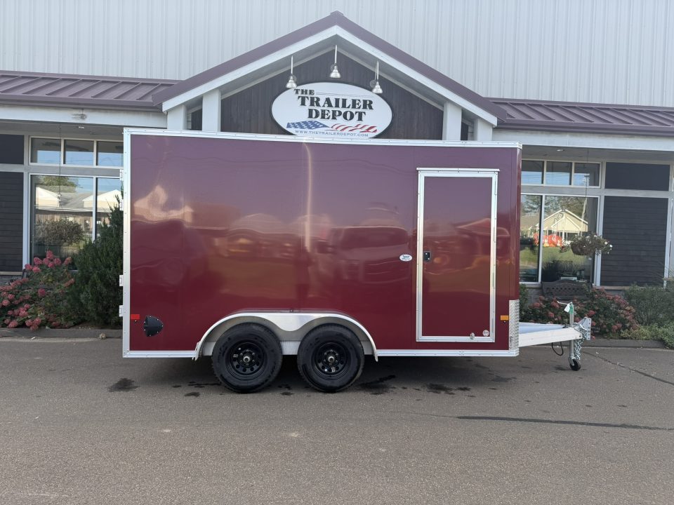 Used EZ Hauler 7' x 14' Enclosed Cargo Trailer 9.9K
