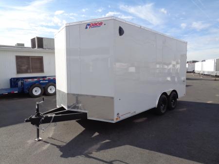 New 2027 Pace American * Out Back DLX * 8.5x16 Tandem Axle 10k Enclosed Car Hauler