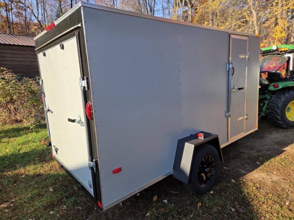 New 2027 Covered Wagon Trailers 6x12 enclosed cargo trailer rear ramp Cargo / Enclosed Trailer