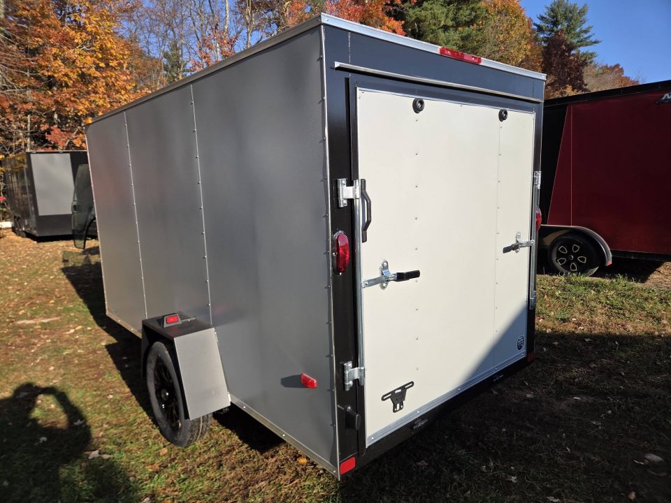 New 2027 Covered Wagon Trailers 6x12 enclosed cargo trailer rear ramp Cargo / Enclosed Trailer