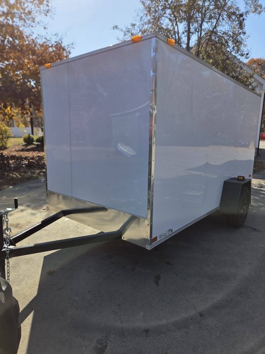 New 2027 Covered Wagon Trailers 6x12 enclosed cargo trailer rear ramp Cargo / Enclosed Trailer