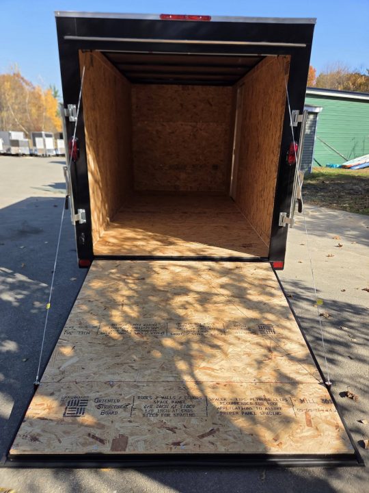 New 2027 Covered Wagon Trailers 6x12 enclosed cargo trailer rear ramp Cargo / Enclosed Trailer