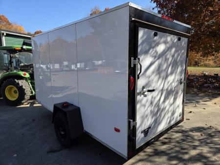 New 2027 Covered Wagon Trailers 6x12 enclosed cargo trailer rear ramp Cargo / Enclosed Trailer