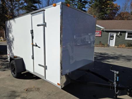 New 2027 Covered Wagon Trailers 6x12 enclosed cargo trailer rear ramp Cargo / Enclosed Trailer