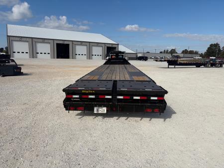 Used 2026 Big Tex 25GN 102X35 TANDEM 25.9K TANDEM DUAL FLATBED W / MAX RAMPS
