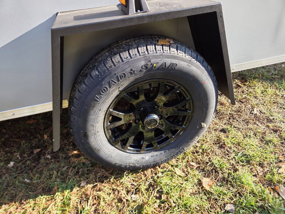New 2027 Covered Wagon Trailers 6x12 enclosed cargo trailer rear ramp silver Cargo / Enclosed Trailer