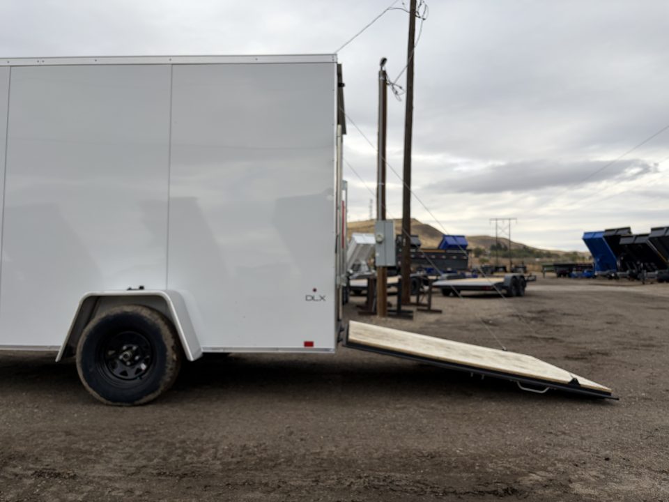 New 2027 Compass 6X12 3K Cargo Trailer with Rear Ramp Door
