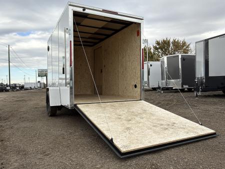 New 2027 Compass 6X12 3K Cargo Trailer with Rear Ramp Door