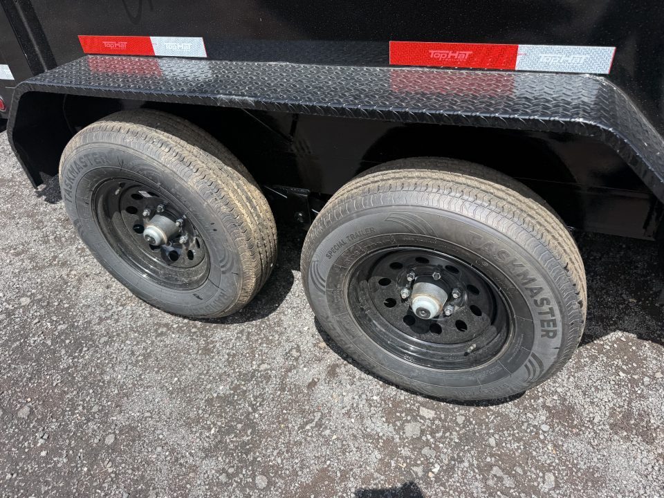 New 2027 Top Hat Trailers 12X77" DP10 Dump Trailer