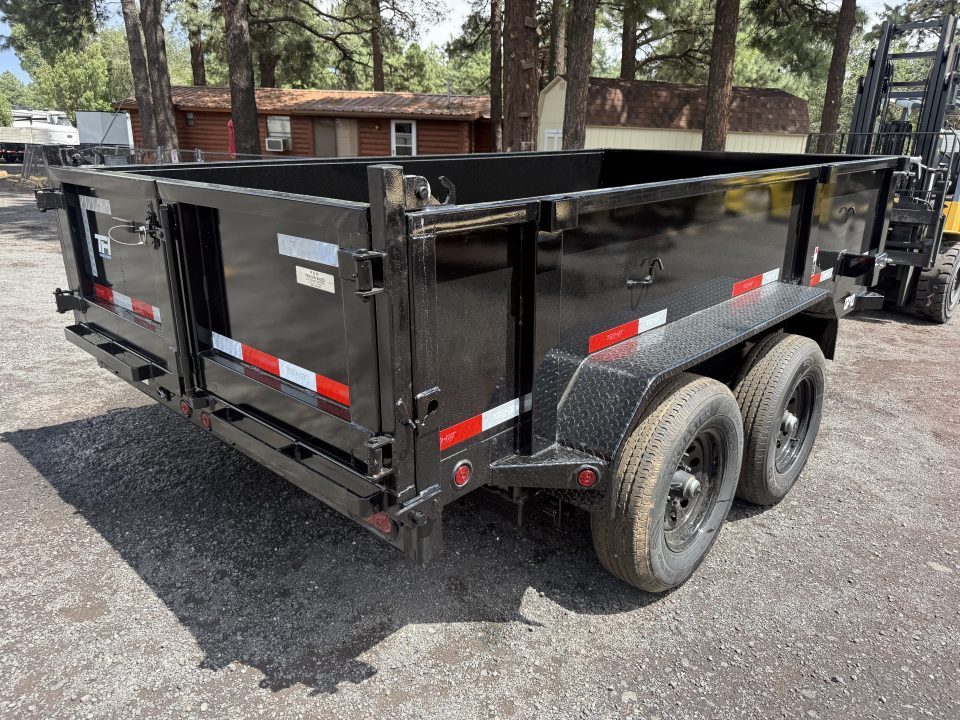 New 2027 Top Hat Trailers 12X77" DP10 Dump Trailer