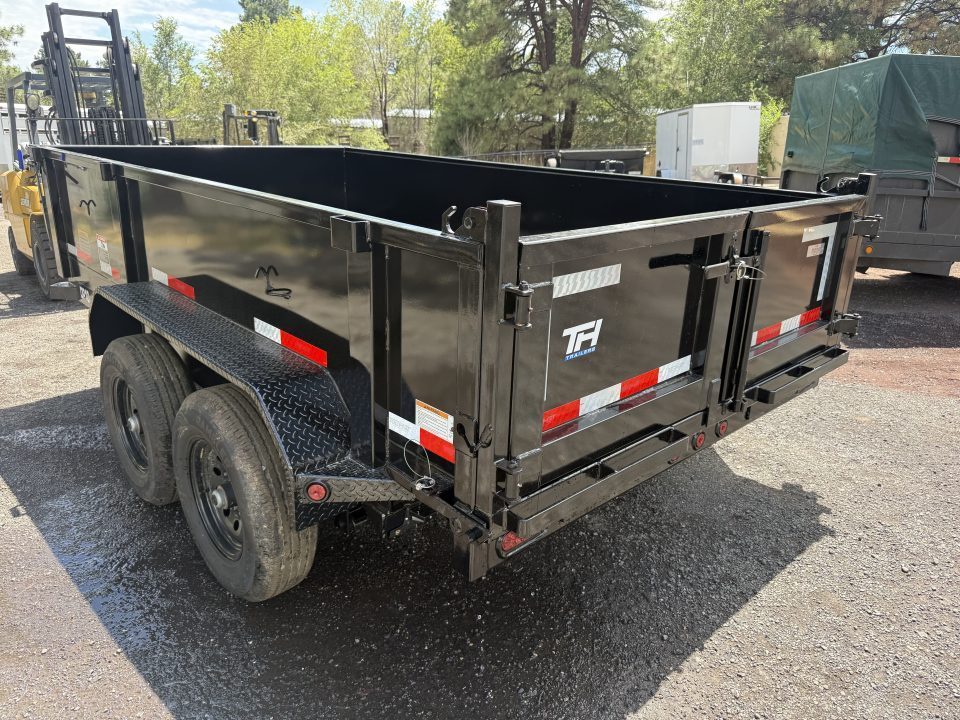 New 2027 Top Hat Trailers 12X77" DP10 Dump Trailer