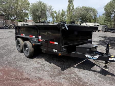 New 2027 Top Hat Trailers 12X77" DP10 Dump Trailer