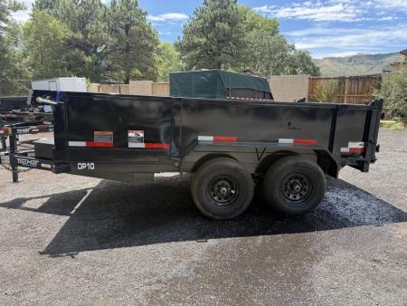 New 2027 Top Hat Trailers 12X77" DP10 Dump Trailer