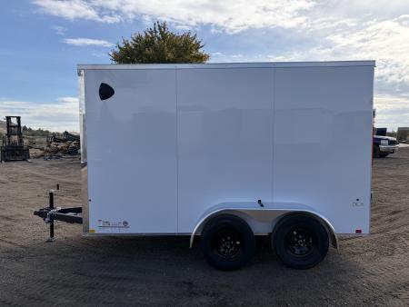 New 2027 Compass 6X12 7K Cargo Trailer with Rear Ramp Door