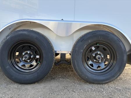 New 2027 Compass 6X12 7K Cargo Trailer with Rear Ramp Door