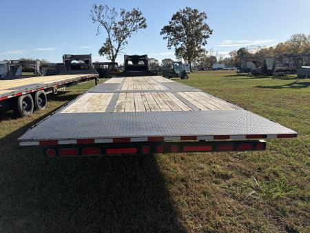 Used 2023 PJ Trailers PJ GN HYDOTAIL 102X36 Flatbed Trailer