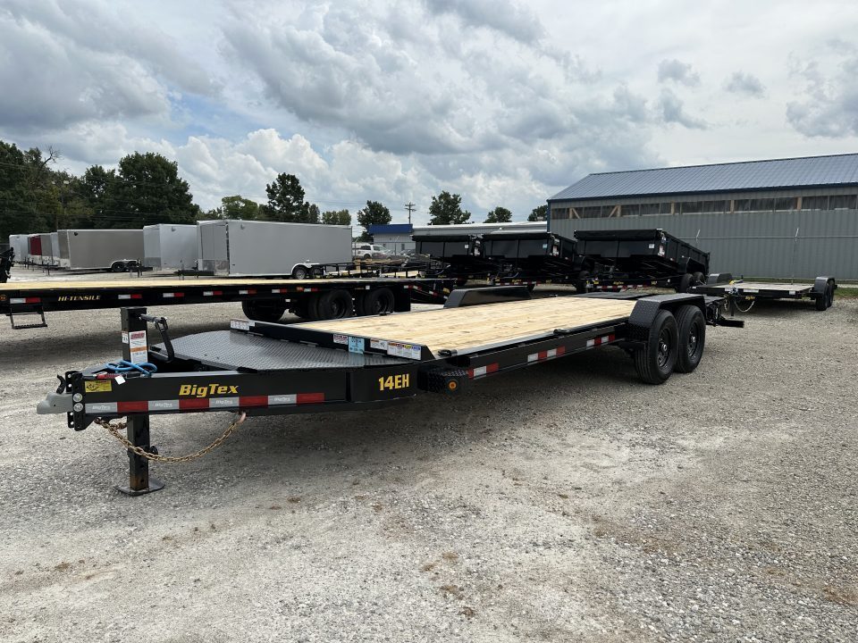 New 2027 Big Tex 14EH 83"x18' 15.4k Equipment Trailer