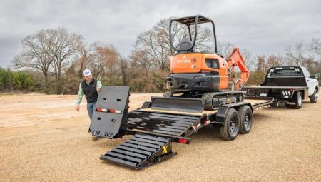 New 2027 Big Tex 14EH 83"x18' 15.4k Equipment Trailer